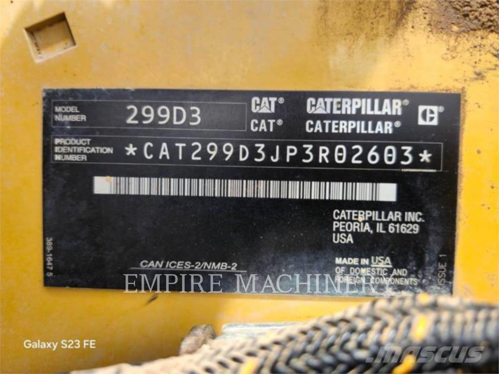 CAT 299D3XPSCA Liukuohjatut kuormaajat