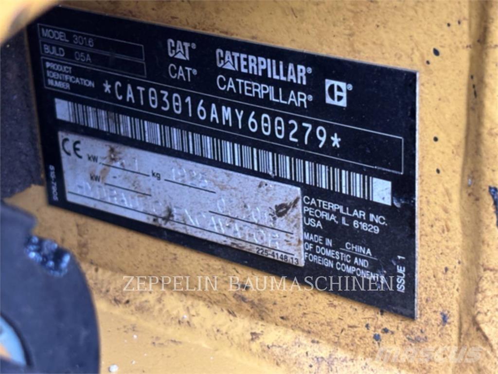 CAT 301.6-05A Telakaivukoneet