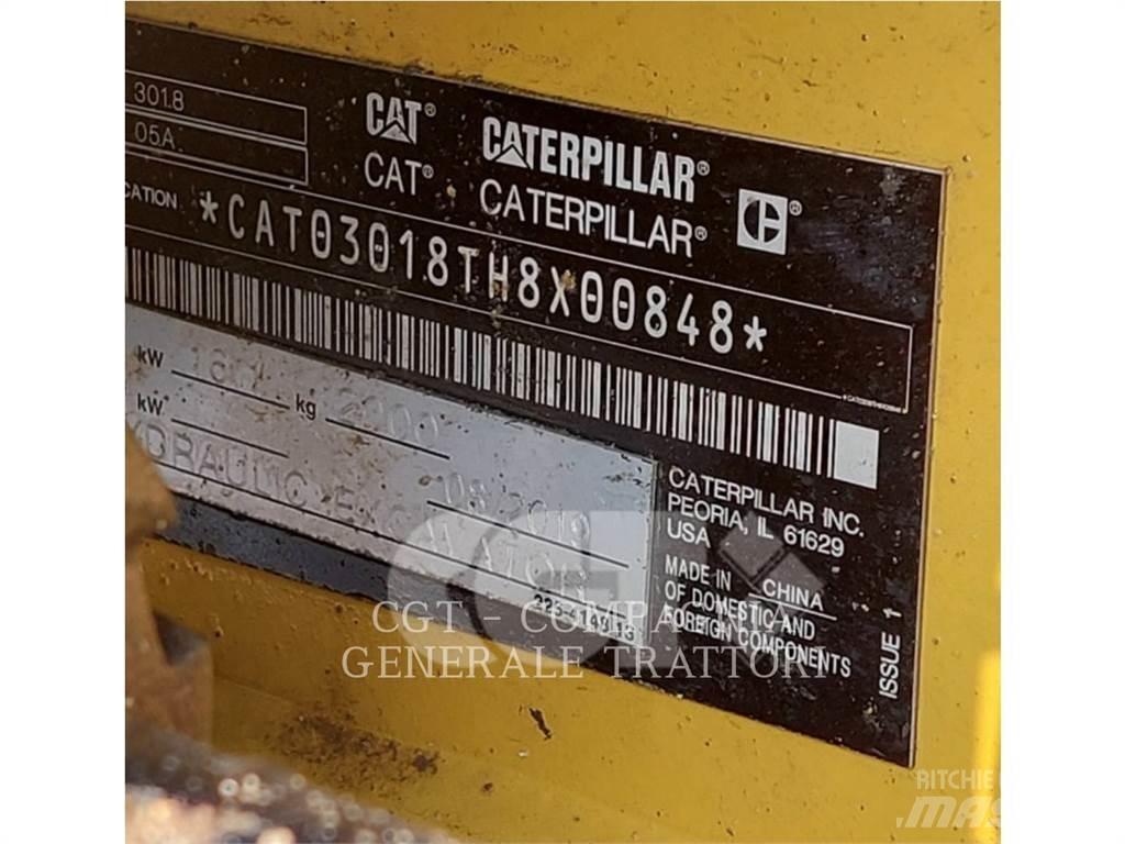 CAT 301.8 Telakaivukoneet