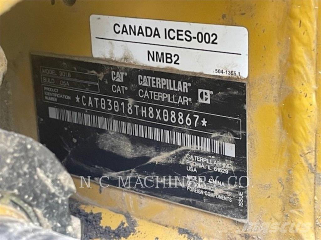 CAT 301.8 CRCB Telakaivukoneet