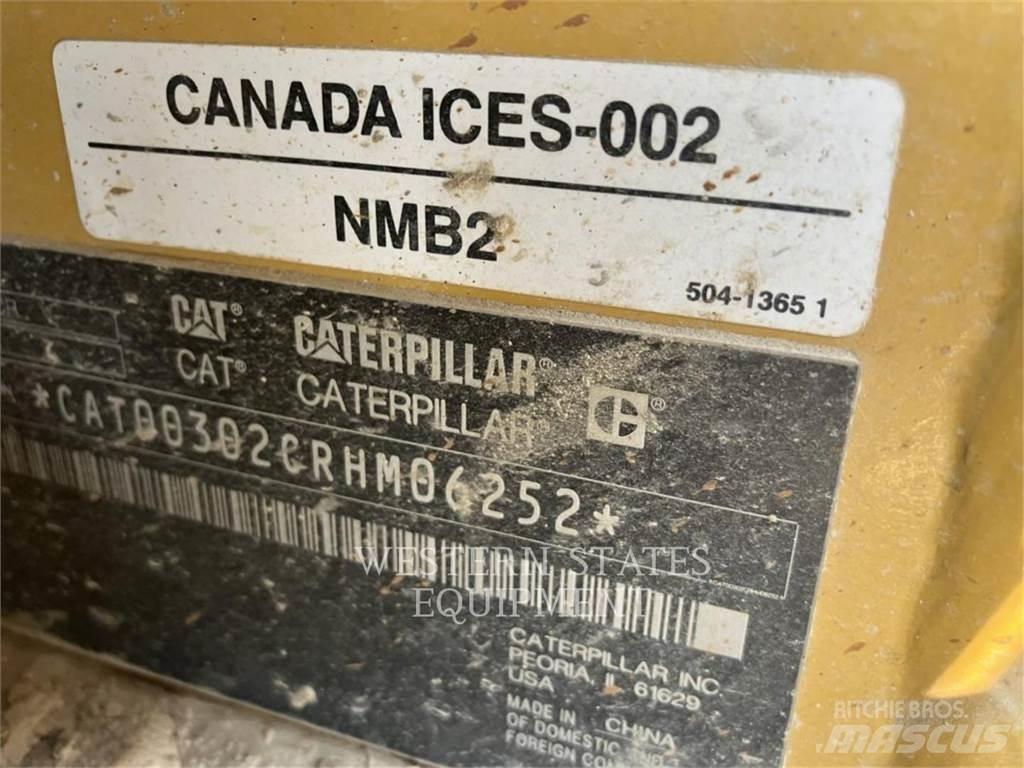 CAT 302 Telakaivukoneet