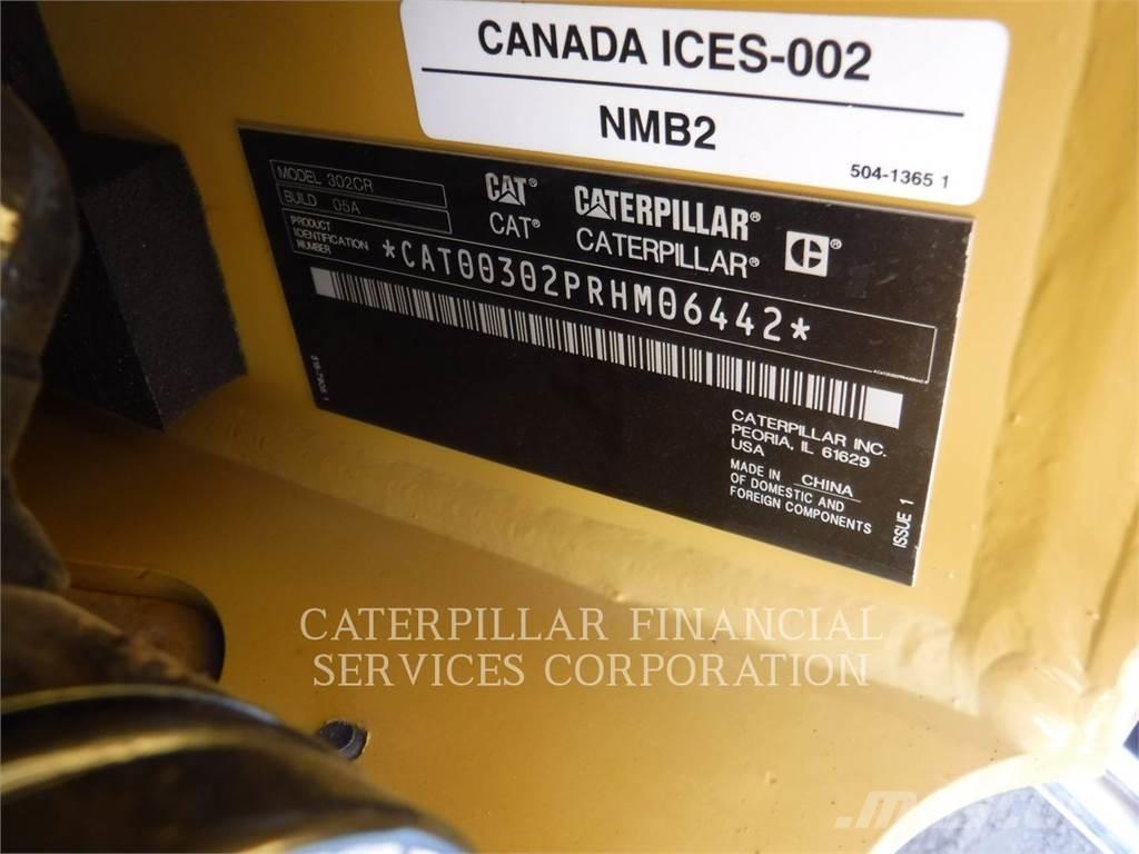 CAT 302-05CR Telakaivukoneet