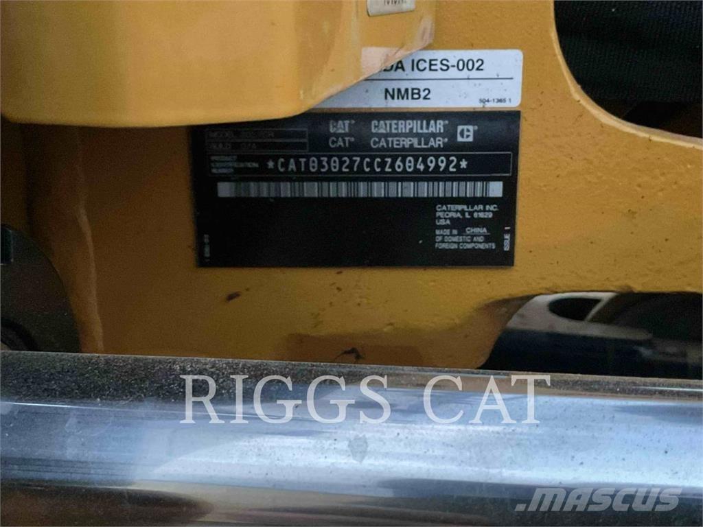 CAT 302.707CR Telakaivukoneet
