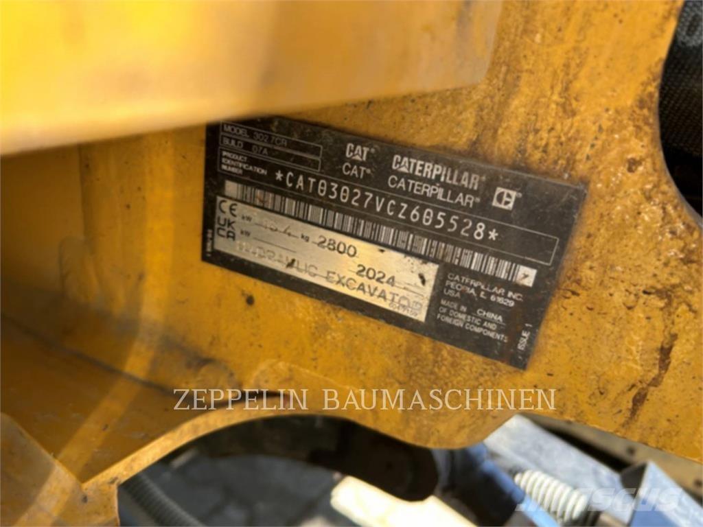 CAT 302.7CR-07 Telakaivukoneet