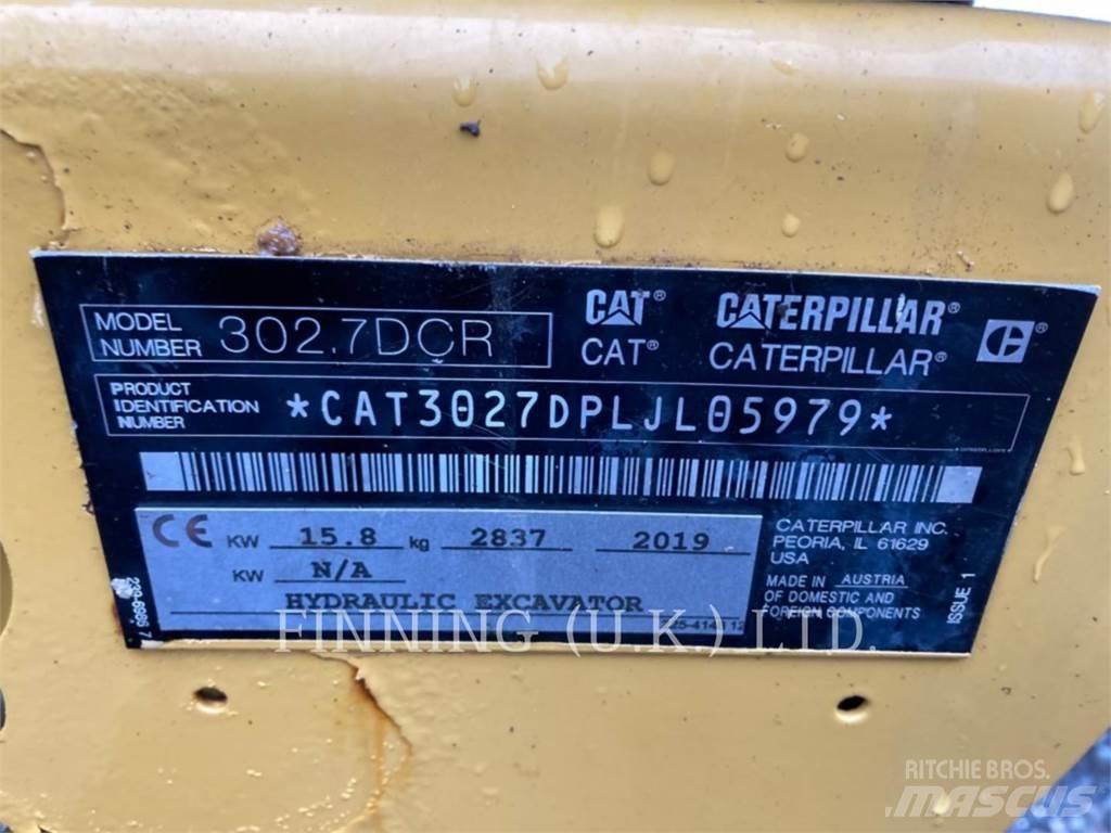CAT 302.7D CAB Telakaivukoneet