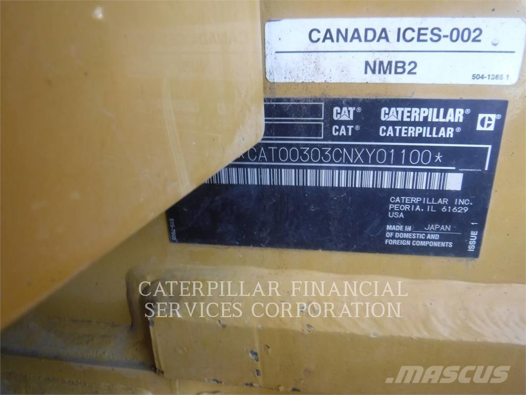 CAT 303-07CR Telakaivukoneet