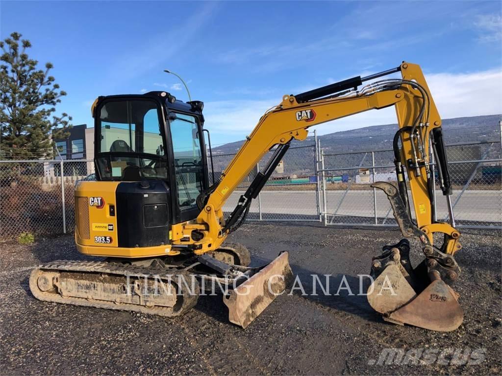 CAT 303.5-07 Telakaivukoneet