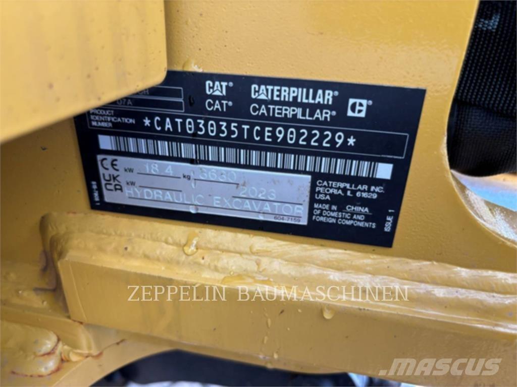 CAT 303.5CR-07 Telakaivukoneet