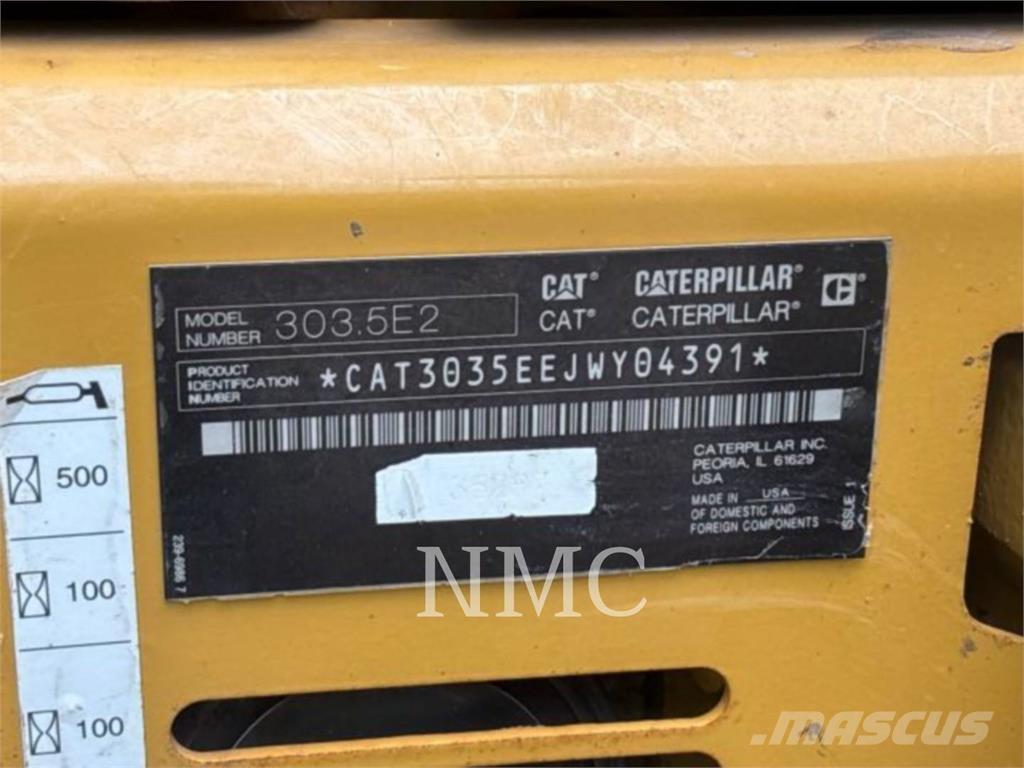 CAT 303.5E2 Telakaivukoneet