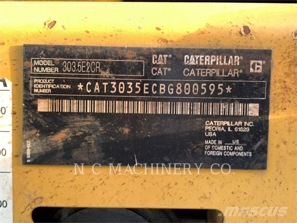 CAT 303.5E2CRN Telakaivukoneet