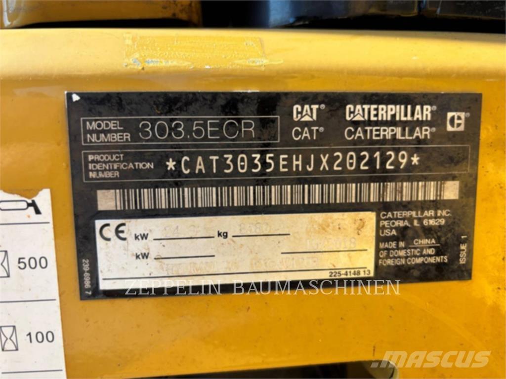 CAT 303.5ECR Telakaivukoneet