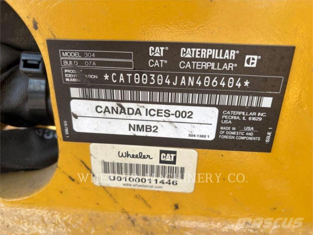 CAT 304 C3 THQ Telakaivukoneet