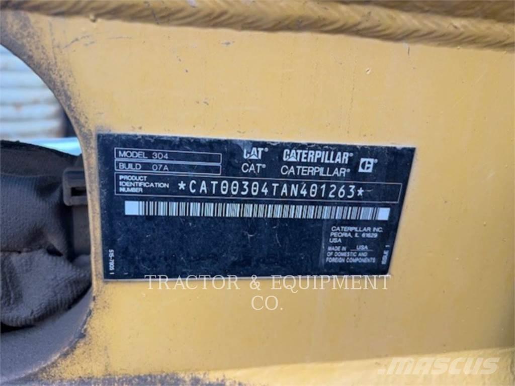 CAT 304 CRCB Telakaivukoneet