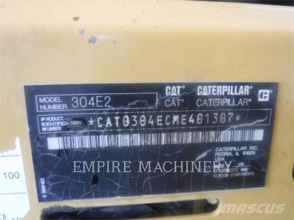 CAT 304E2 Telakaivukoneet