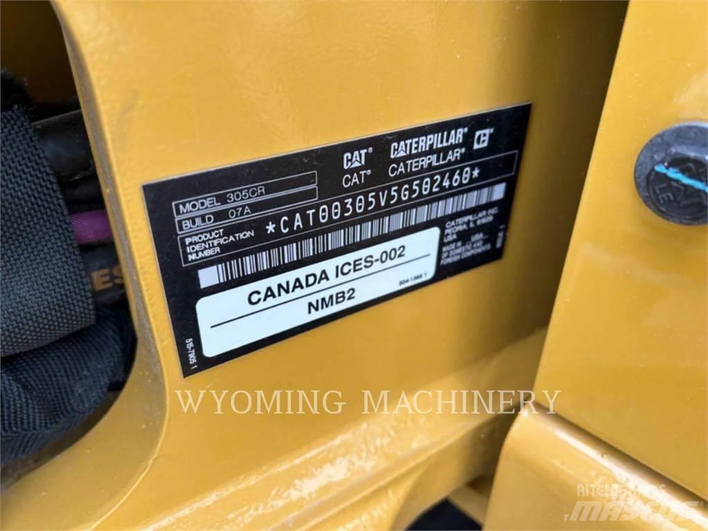CAT 305 Telakaivukoneet