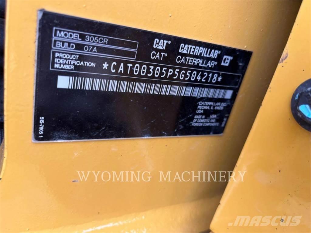 CAT 305 Telakaivukoneet