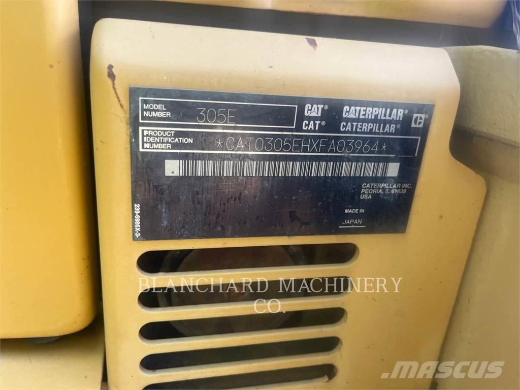 CAT 305ECR Telakaivukoneet