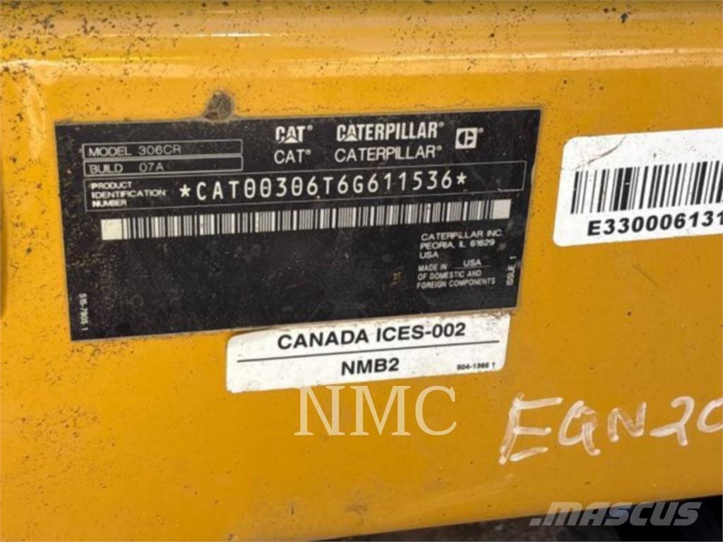CAT 306-07CR Telakaivukoneet