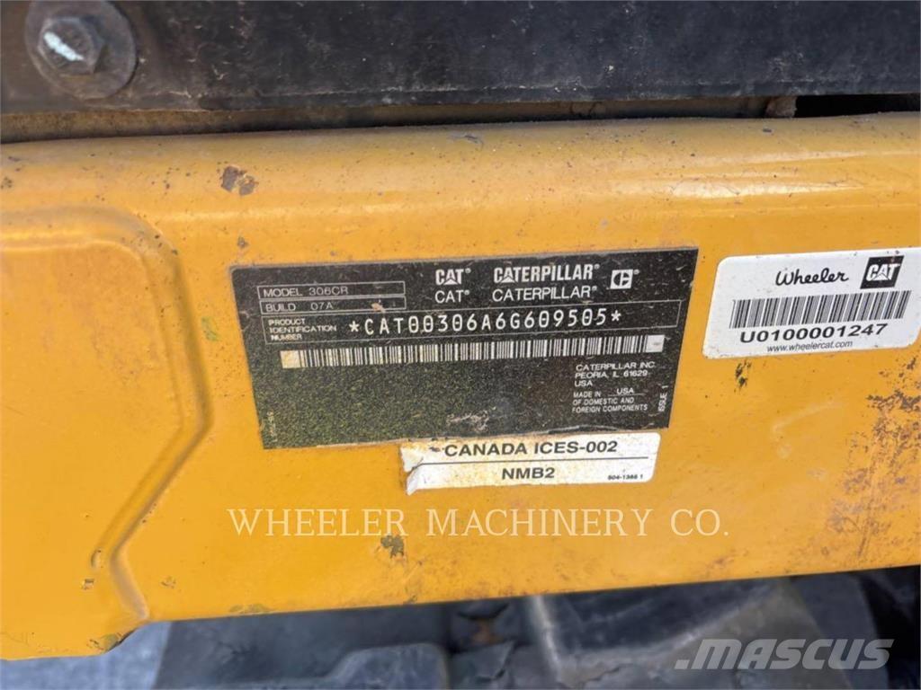 CAT 306 C3 TAQ Telakaivukoneet