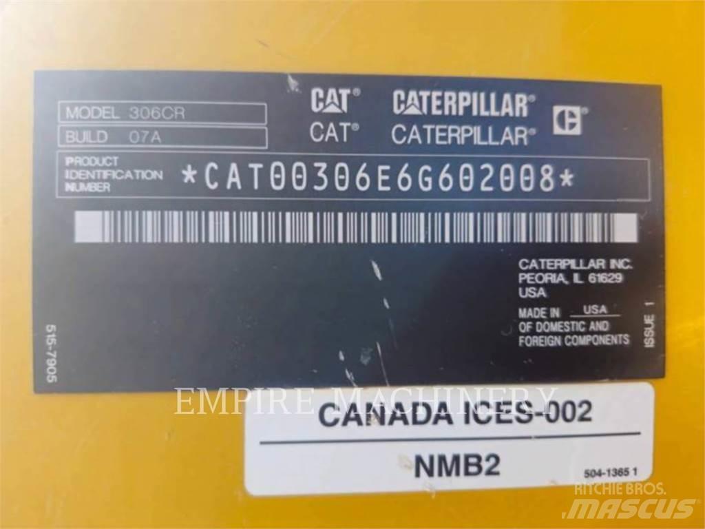 CAT 306 CR Telakaivukoneet