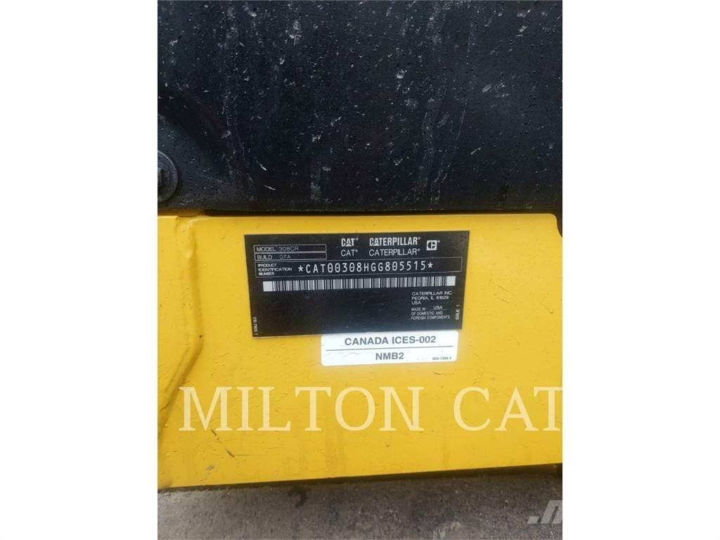 CAT 308 Telakaivukoneet