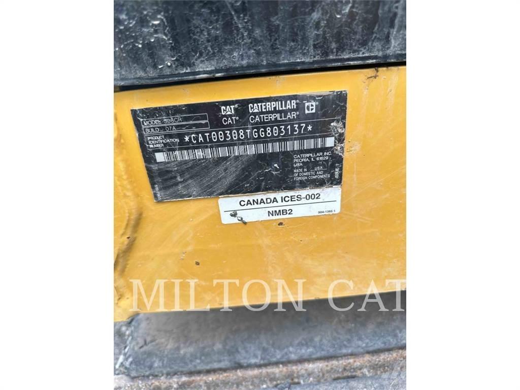 CAT 308 Telakaivukoneet