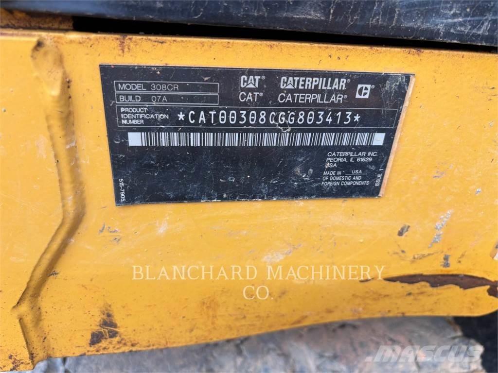 CAT 308 Telakaivukoneet