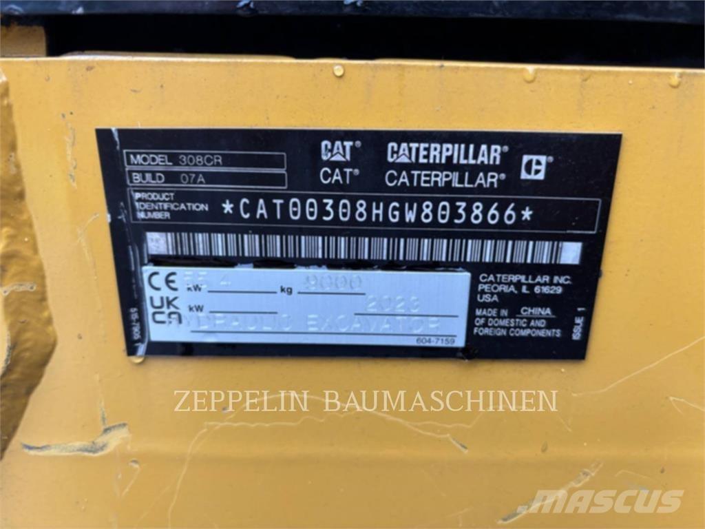 CAT 308-06A Telakaivukoneet