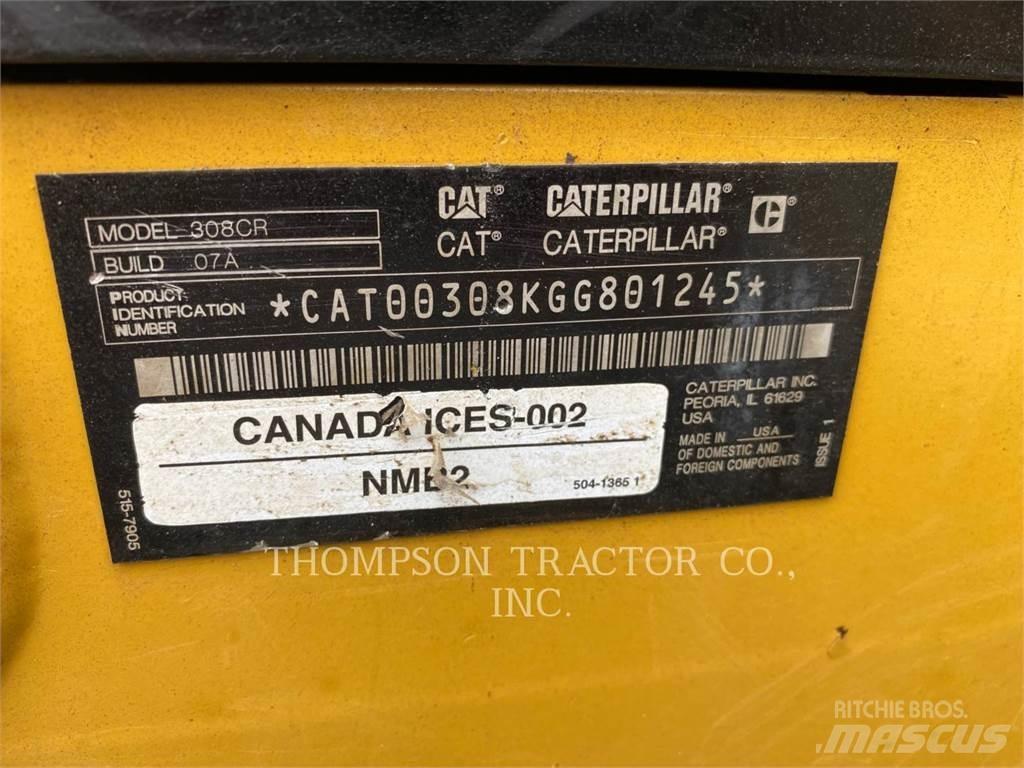 CAT 308CR Telakaivukoneet