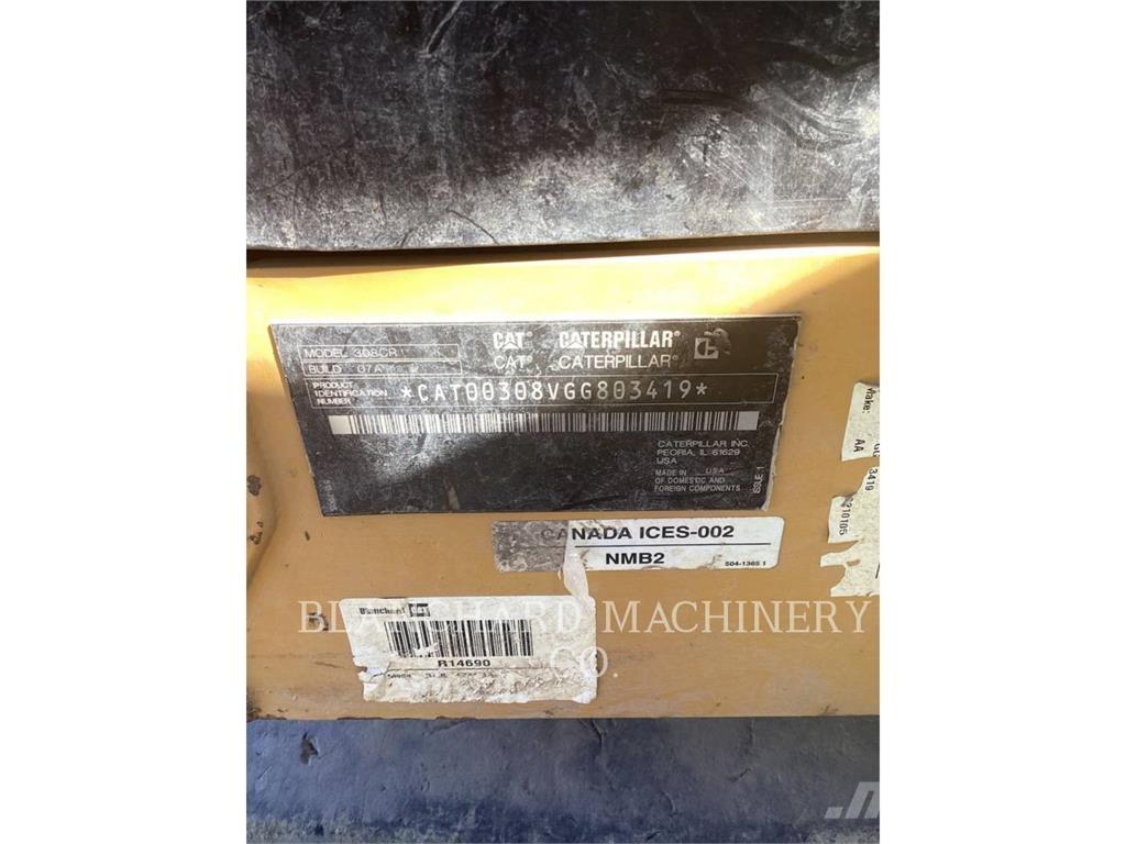 CAT 308CR Telakaivukoneet