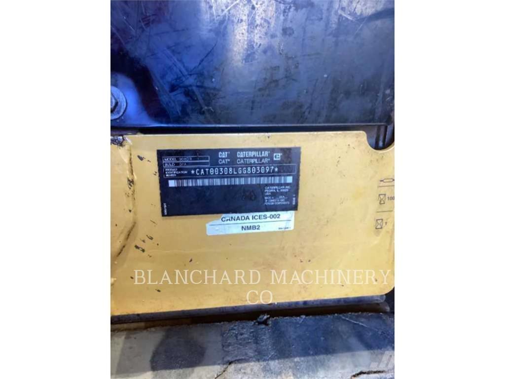 CAT 308CR Telakaivukoneet