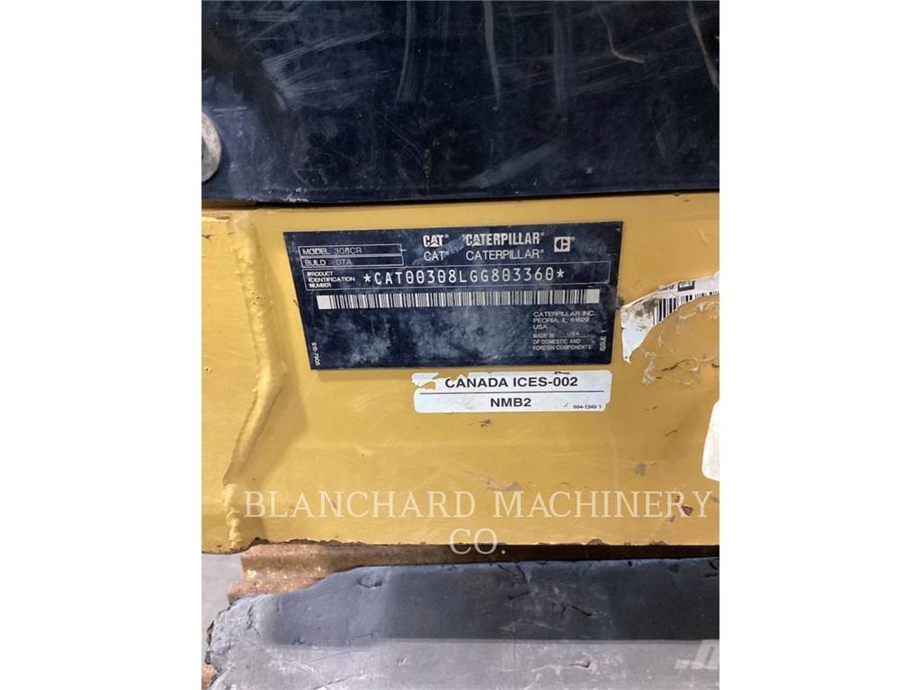 CAT 308CR Telakaivukoneet