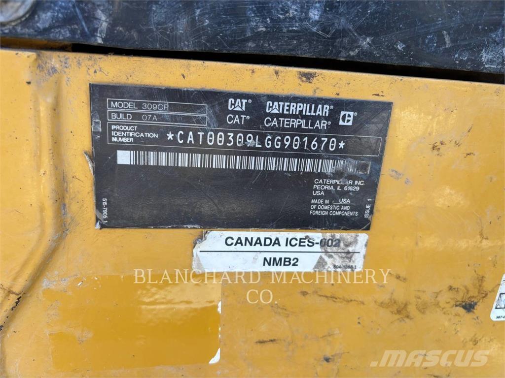 CAT 309CR Telakaivukoneet
