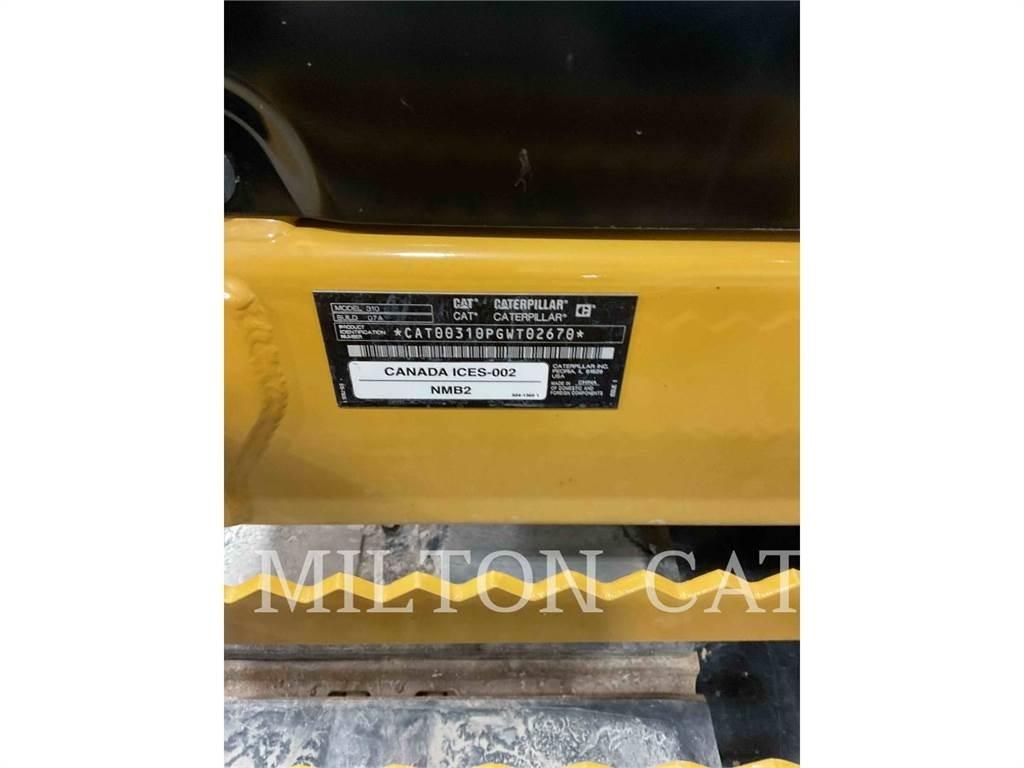 CAT 310 Telakaivukoneet