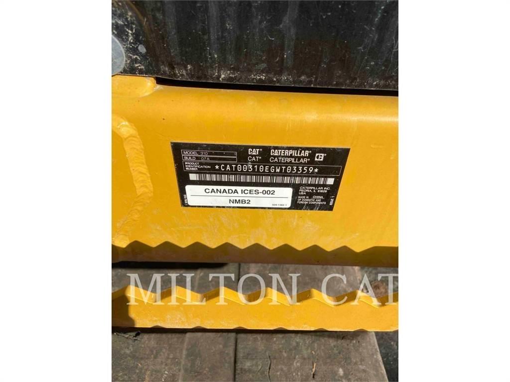 CAT 310 Telakaivukoneet