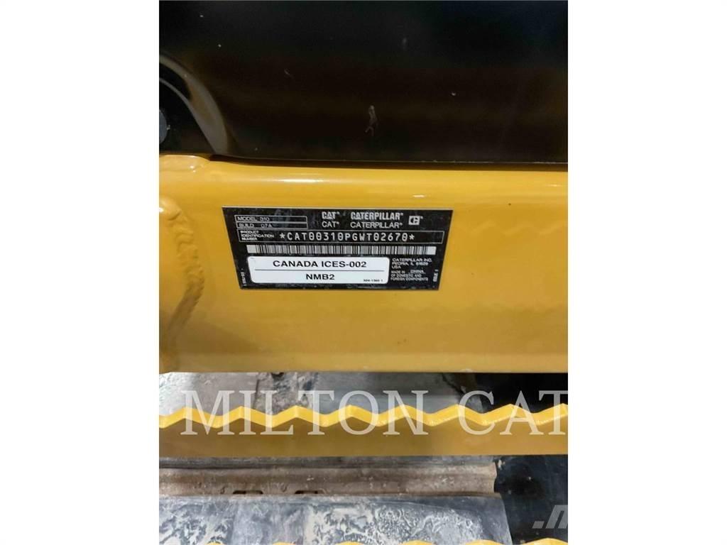 CAT 310 Telakaivukoneet