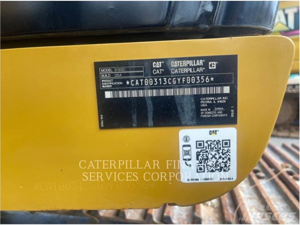 CAT 313-05GC Telakaivukoneet