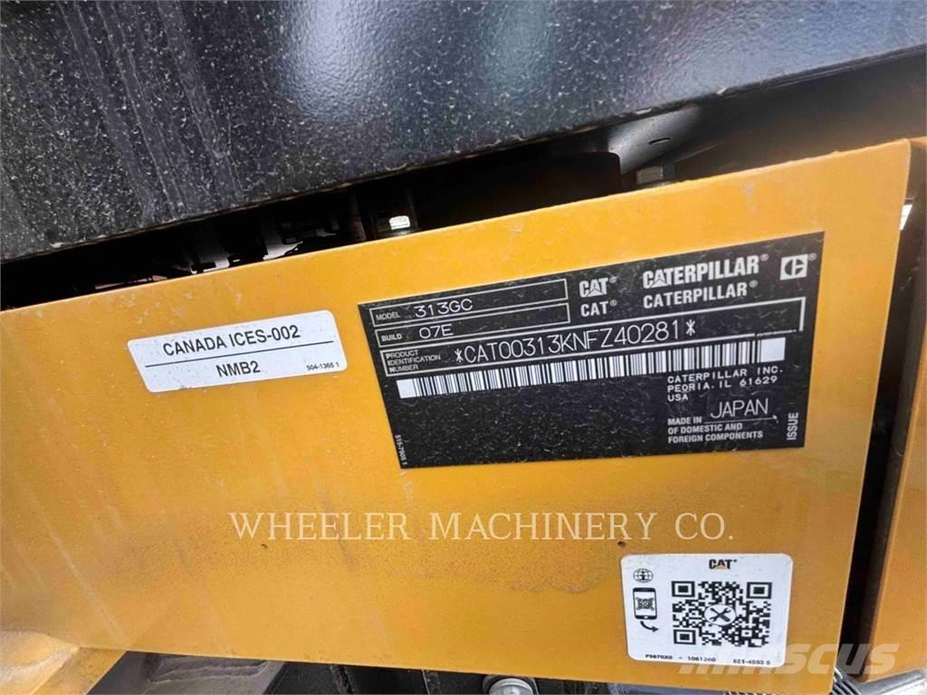 CAT 313 GC CF Telakaivukoneet
