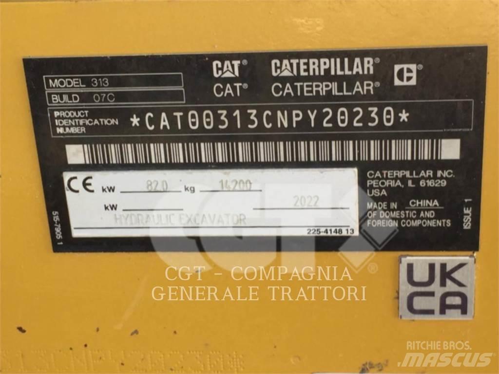 CAT 313 NG Telakaivukoneet