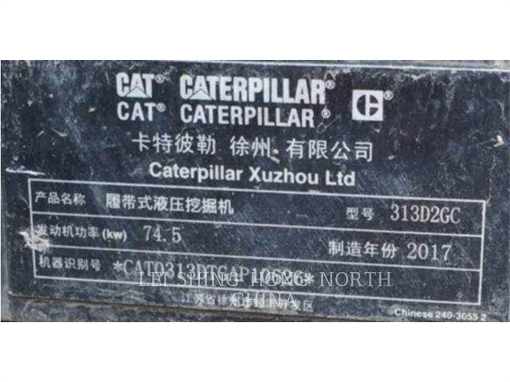 CAT 313D2GC Telakaivukoneet