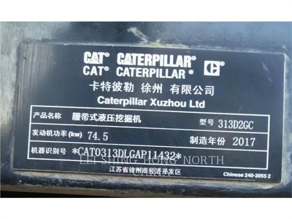 CAT 313D2GC Telakaivukoneet