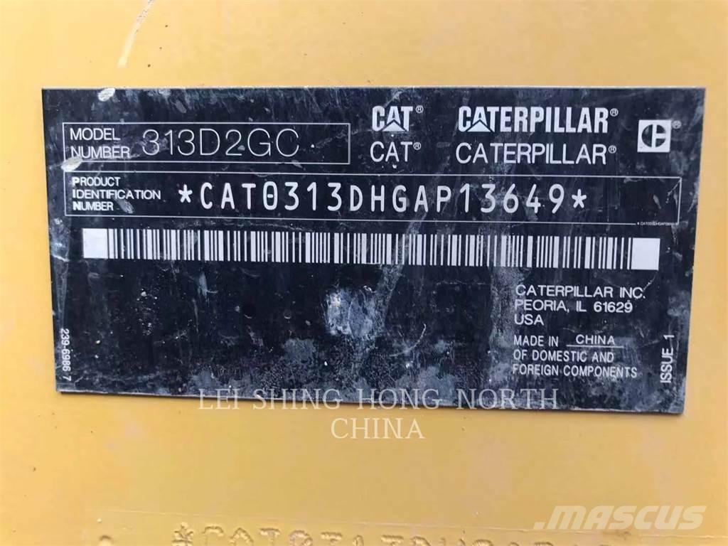 CAT 313D2GC Telakaivukoneet