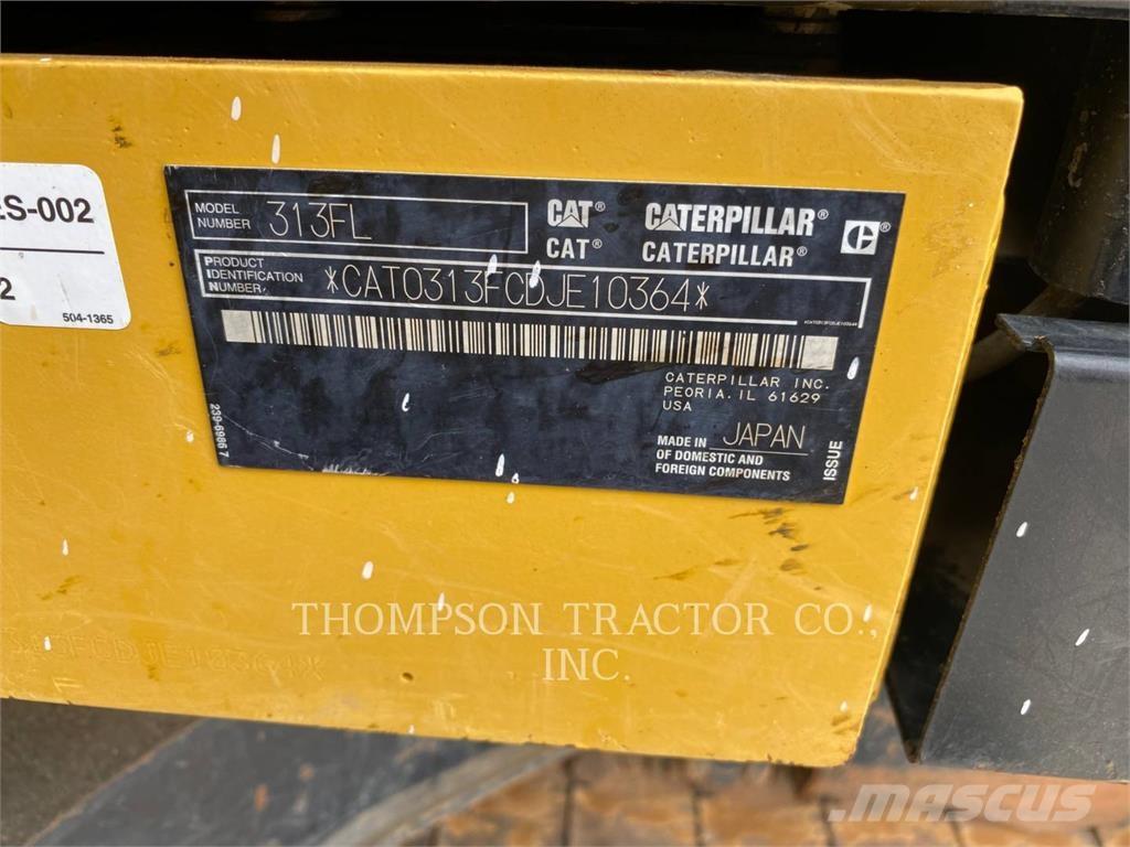 CAT 313FL Telakaivukoneet