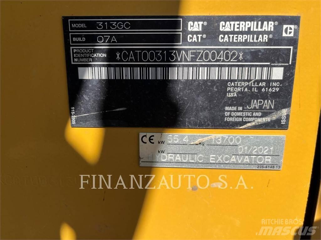 CAT 313GC Telakaivukoneet