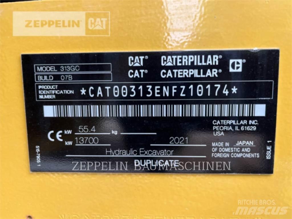 CAT 313GC Telakaivukoneet