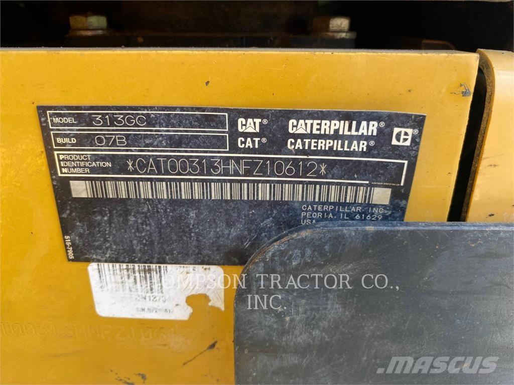 CAT 313GC Telakaivukoneet