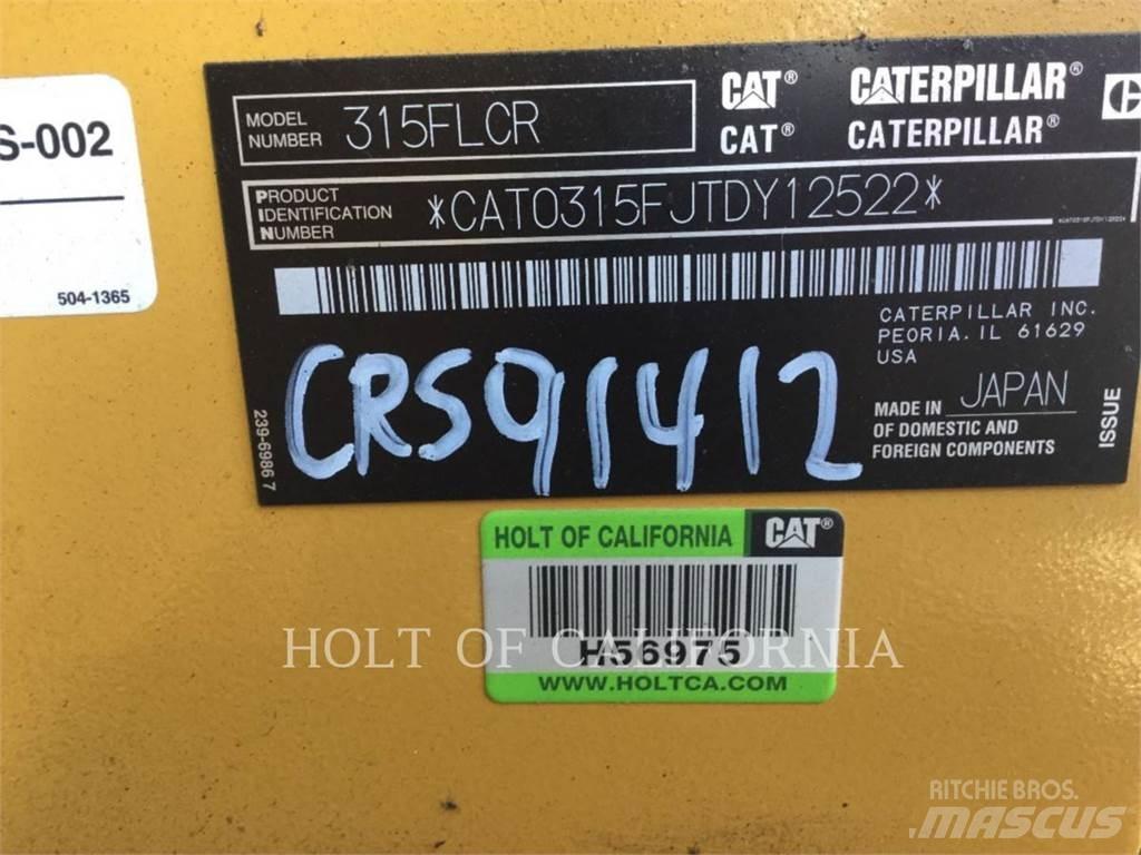 CAT 315 Telakaivukoneet