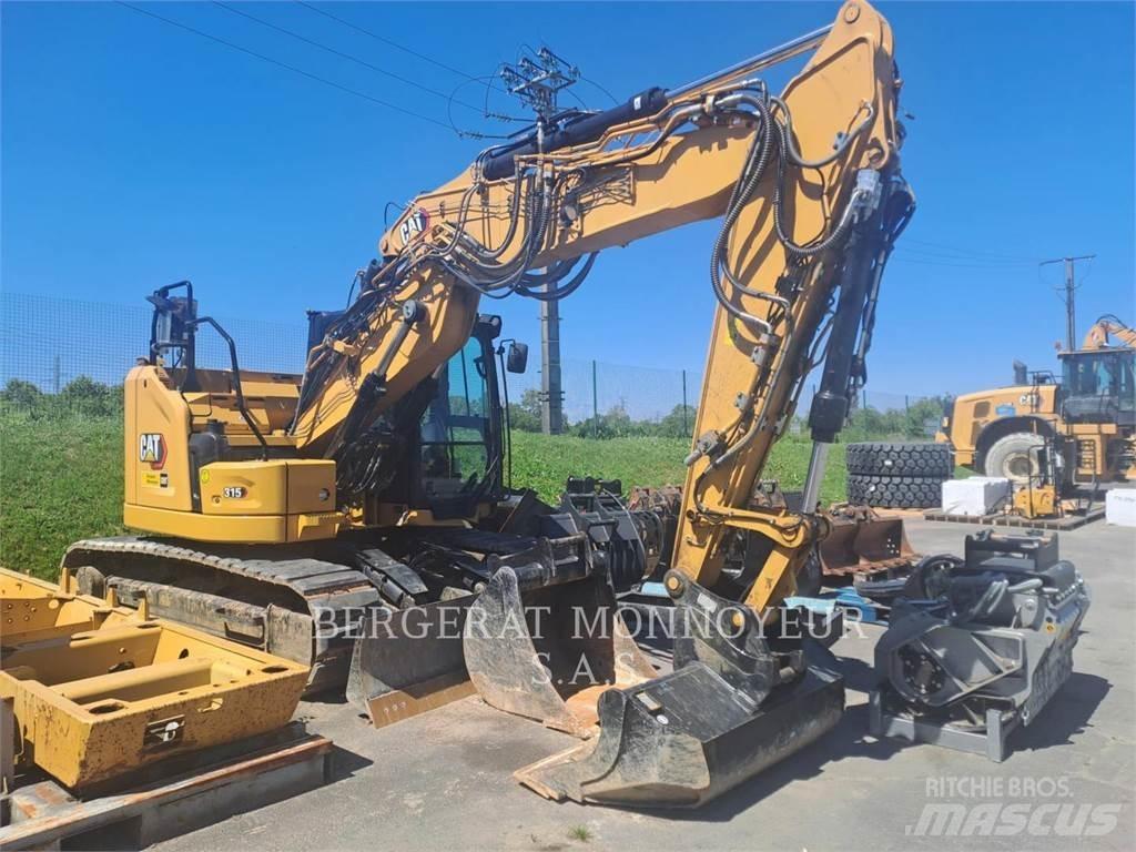 CAT 315 Telakaivukoneet