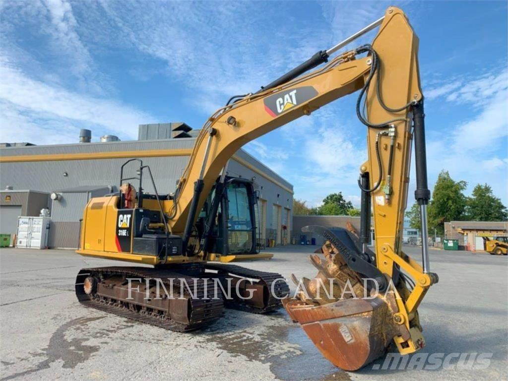 CAT 316E Telakaivukoneet