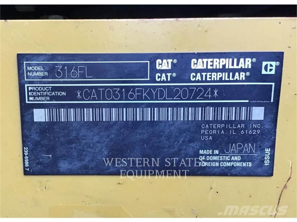 CAT 316F Telakaivukoneet
